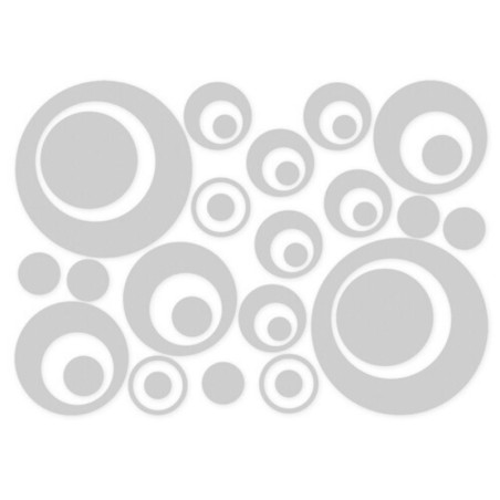 Autocollants anticollisions - Billes & Bulles - 2 planches