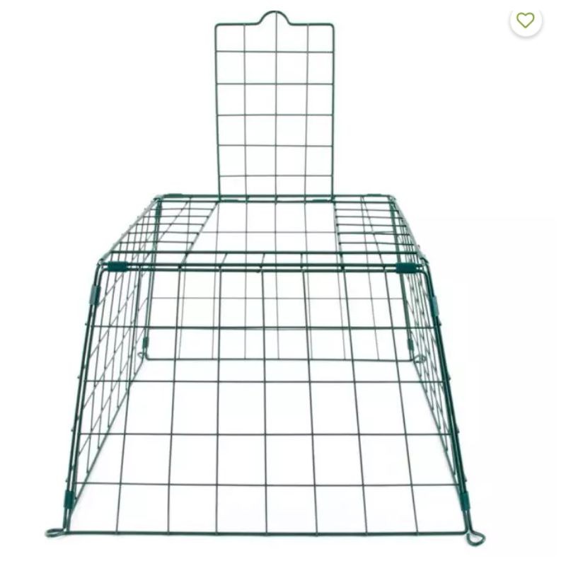 Cage de protection pour mangeoire au sol - Verte