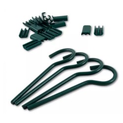 Cage de protection pour mangeoire au sol - Verte