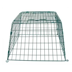 Cage de protection pour mangeoire au sol - Verte