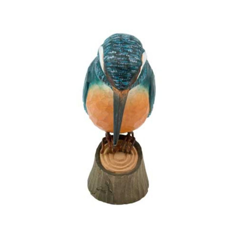 DecoBird Martin-pêcheur d’Europe - Statuette en bois