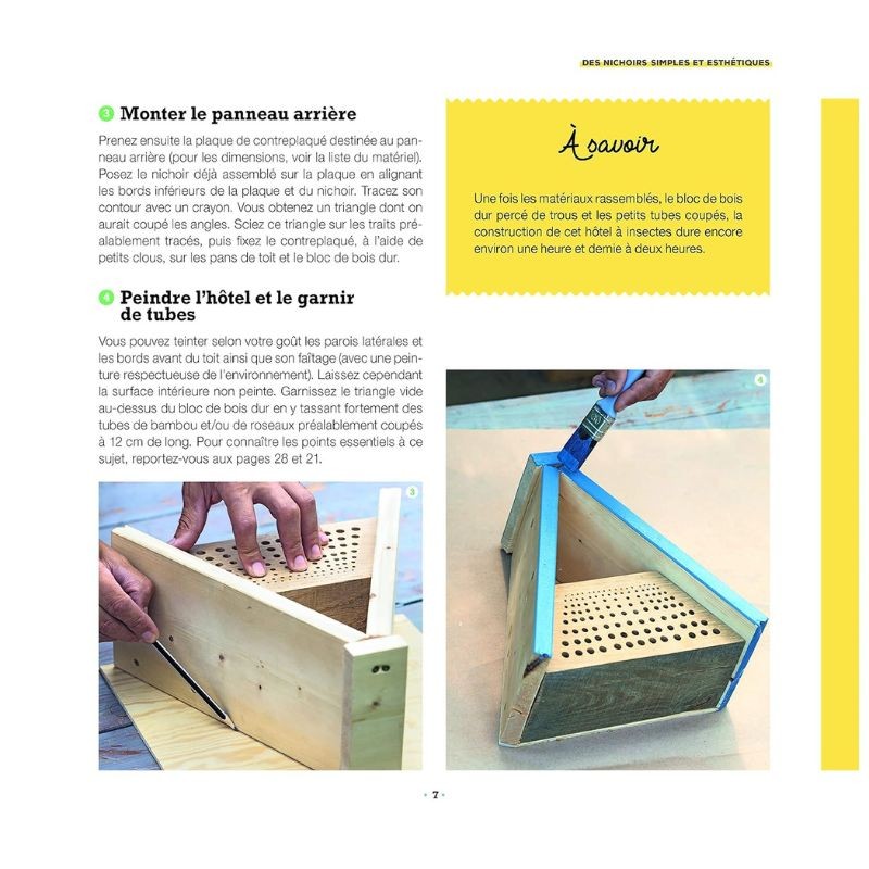 Construire son hôtel à insectes