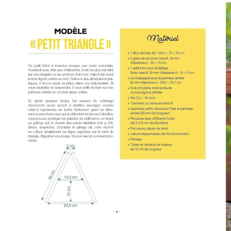Construire son hôtel à insectes