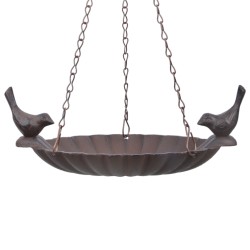 Petit abreuvoir à suspendre en fonte