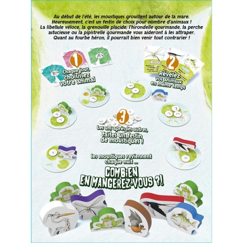 Jeu Mosquitos - Zizanie dans la mare