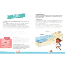 Le bord de mer - Mon petit cahier de jeux nature