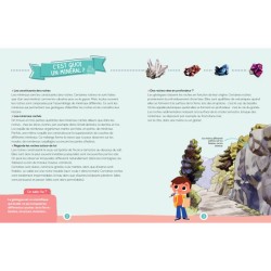 Les minéraux - Mon petit cahier de jeux nature