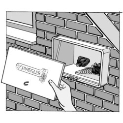 Nichoir à Martinet spécial observation N° 15 - Schwegler