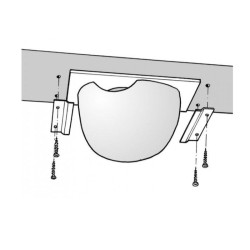Nichoir pour hirondelles de fenêtre Semi-fini - Simple - Béton de bois - Schwegler (Nº13B-318/8)