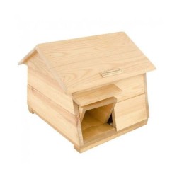 Maison pour hérissons en Pin