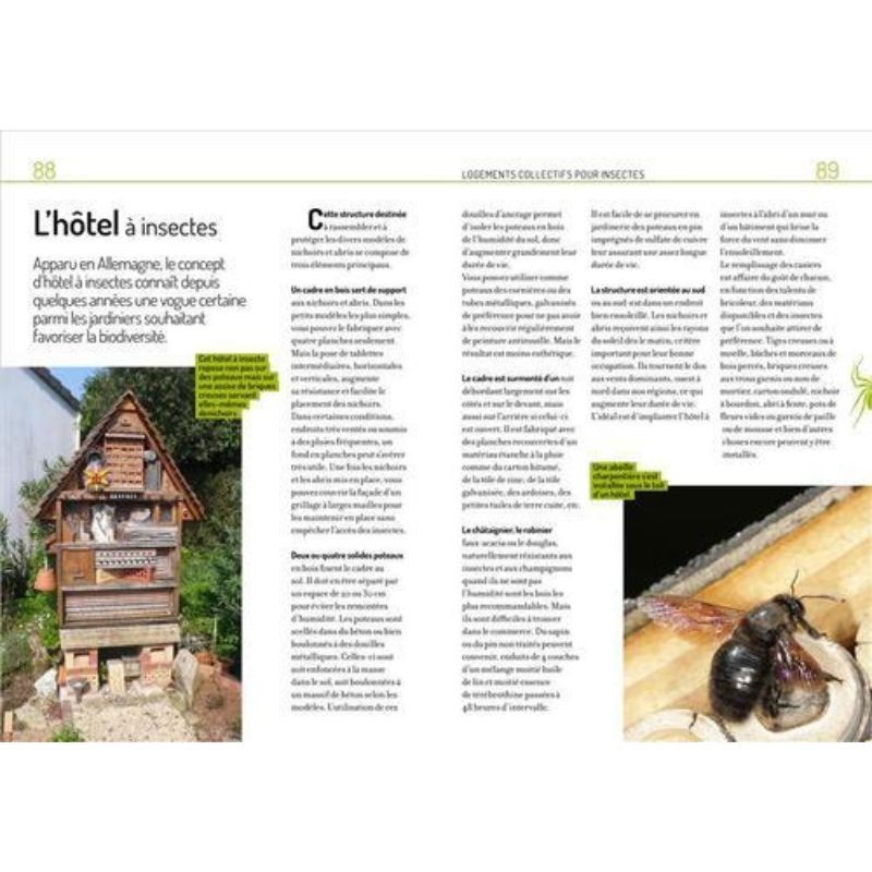 Loger et abriter les insectes au jardin Loger et abriter les insectes au jardin