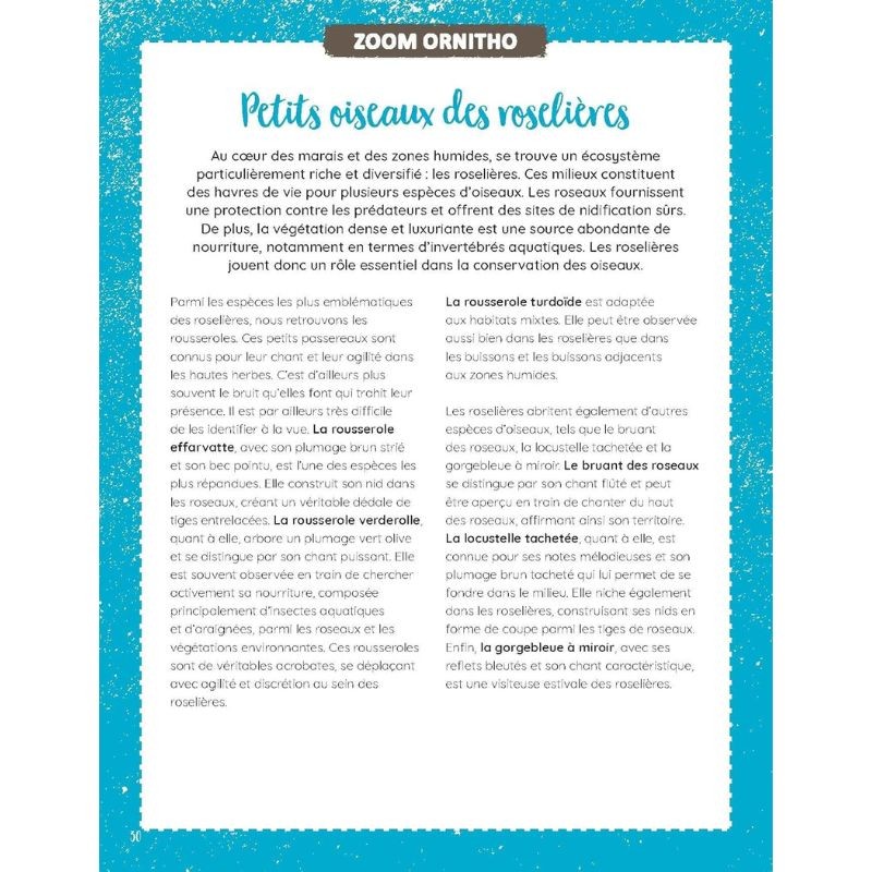 Micro-aventure à la rencontre des Oiseaux - 15 randos pour les observer en pleine nature