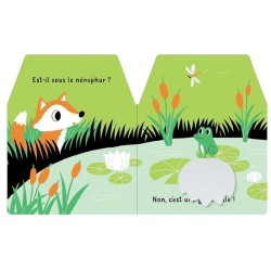 Cache-cache petit renard - Livre matière