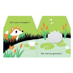 Cache-cache petit renard - Livre matière