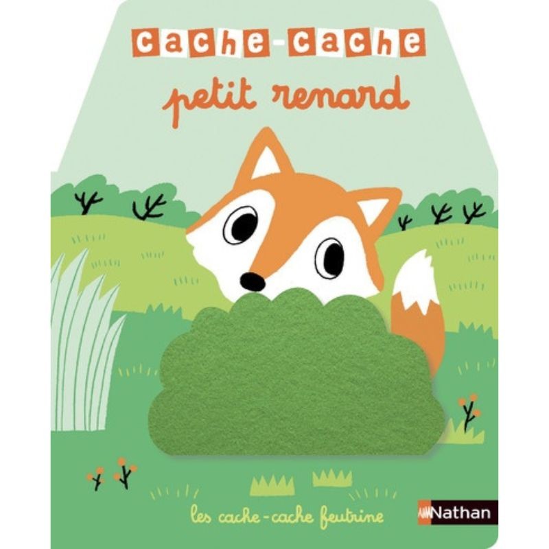 Cache-cache petit renard - Livre matière