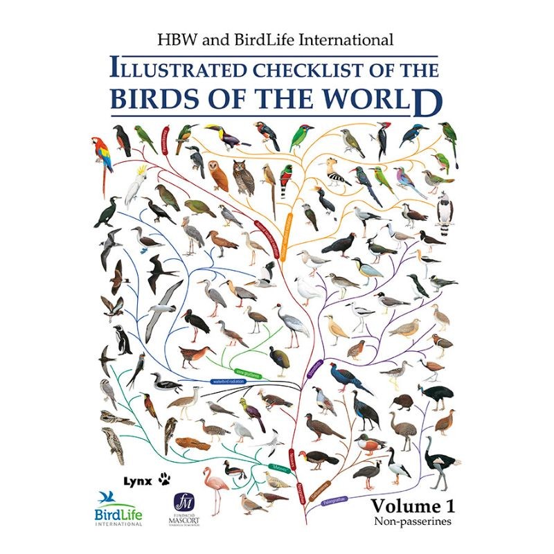 HBW and BirdLife Int. Illustrated Checklist of the Birds of the World - Volume 1 Non-Passerines