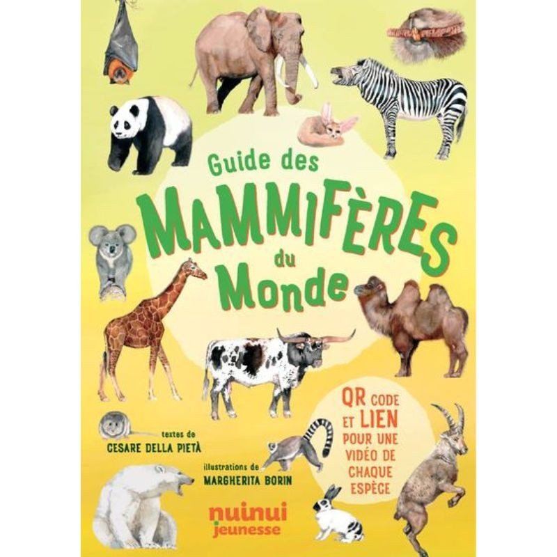 Guide des mammifères du monde - QR code et lien video