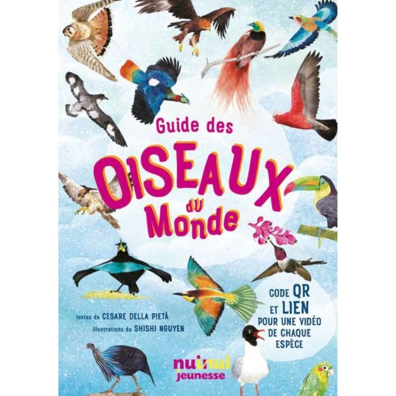 Guide des oiseaux du monde - QR code et lien video