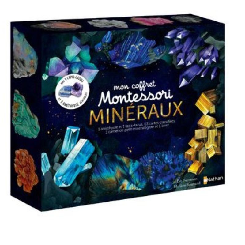 Mon coffret Montessori Minéraux