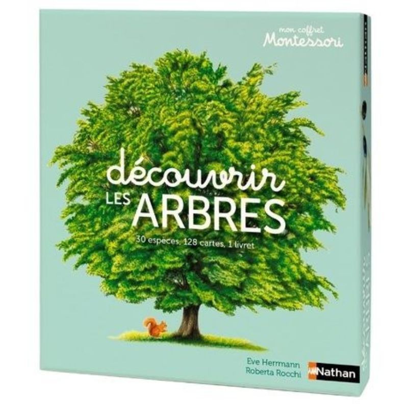 Mon coffret Montessori - Découvrir les arbres - Livret + cartes