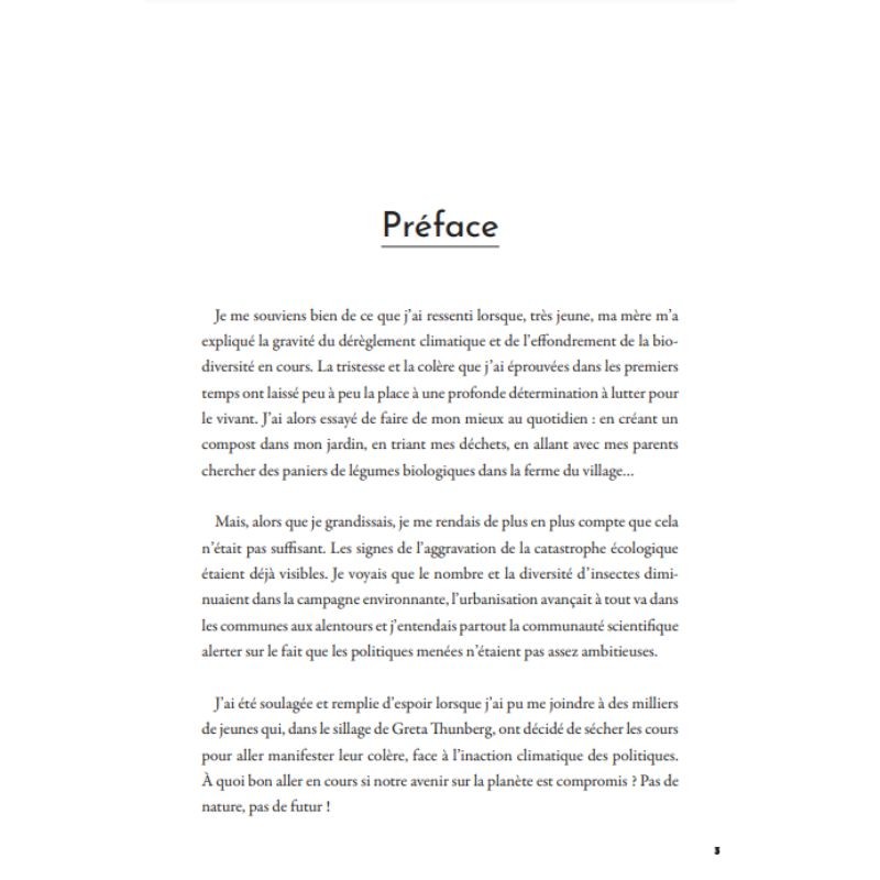 Pas de futur sans nature ! Pas de futur sans nature !