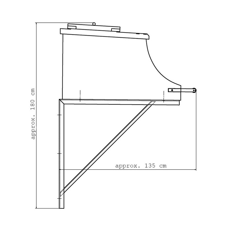 Nichoir pour Faucon pèlerin et fixation murale - Schwegler (305/8 et 308/9)