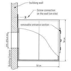 Nichoir pour Chouette effraie - Schwegler (N° 23 - 250/1) Nichoir pour Chouette effraie - Schwegler (N° 23 - 250/1)