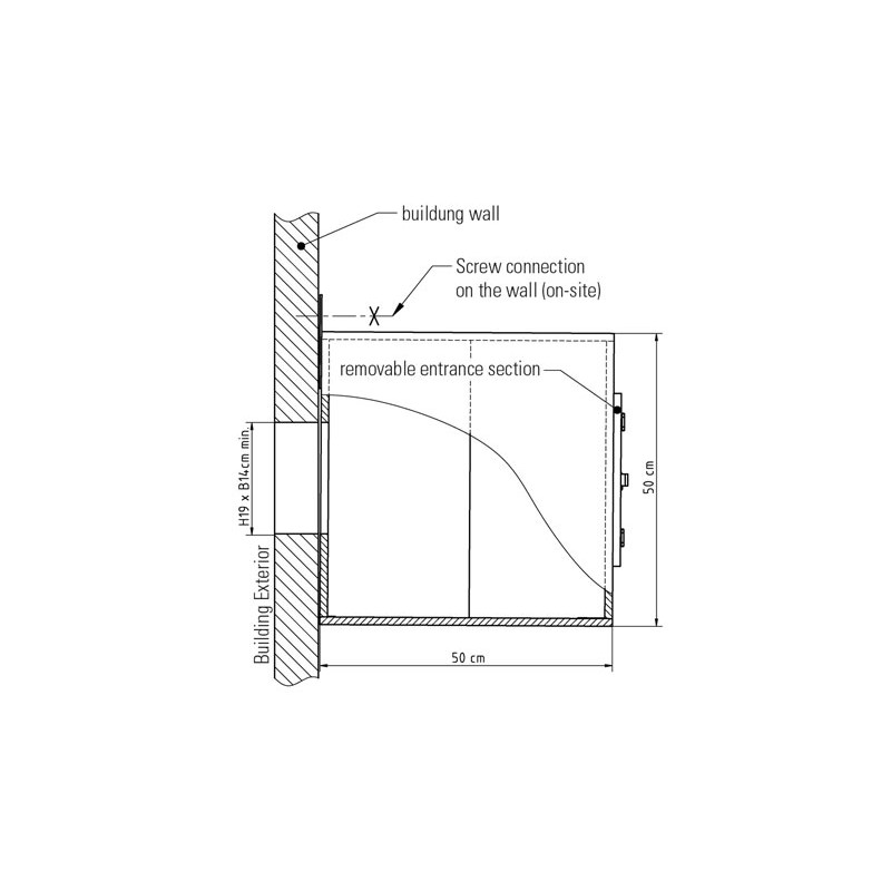Nichoir pour Chouette Effraie - Schwegler (N°23 - 250/1)