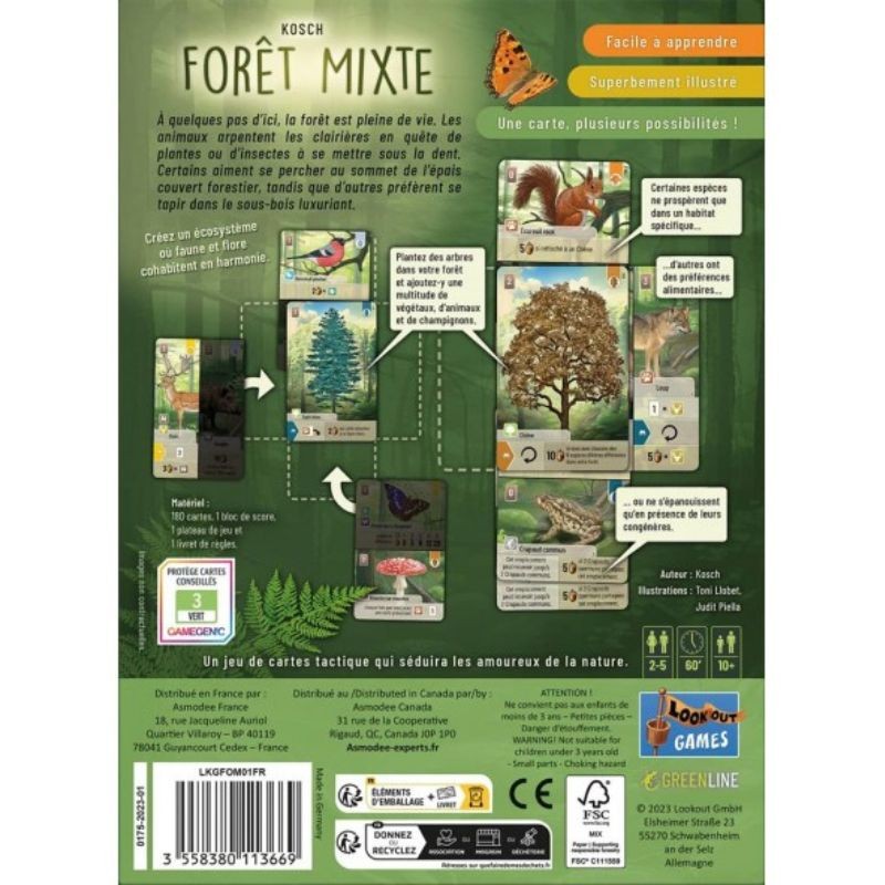 Forêt Mixte - Jeu de stratégie Forêt Mixte - Jeu de stratégie