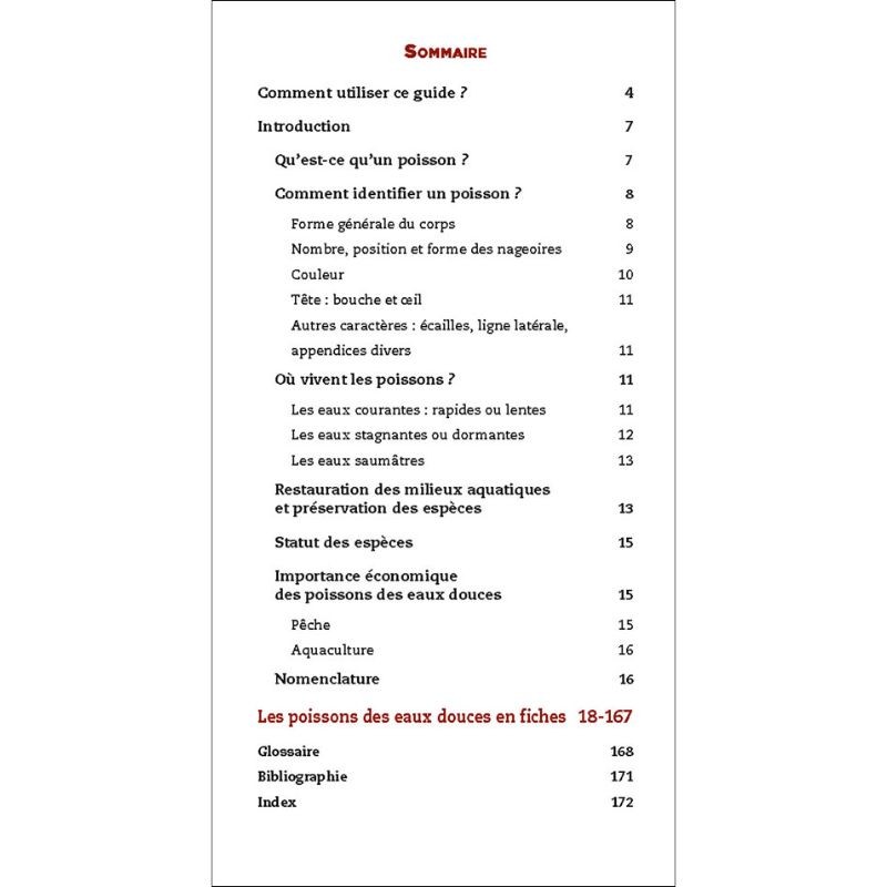 Guide des poissons de France - Cours d'eau, lacs et étangs Guide des poissons de France - Cours d'eau, lacs et étangs