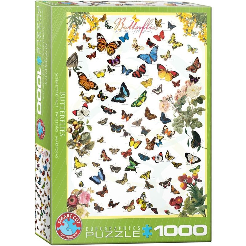 Puzzles - Papillons - 1000 pièces