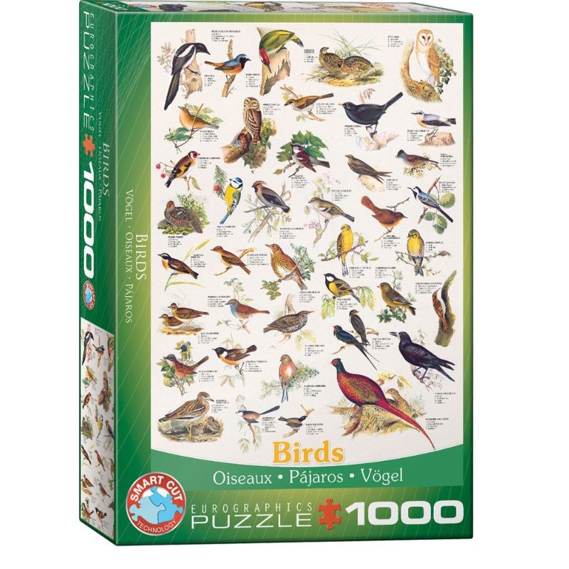 Puzzle - Oiseaux - 1000 pièces