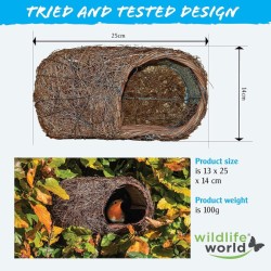 Nichoir en poche Simon King - Ouvert - Broussailles
