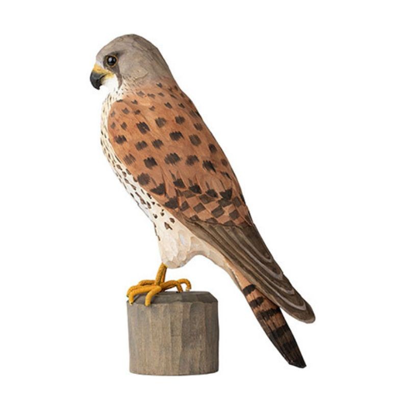 DecoBird Crécerelle - Statuette en bois