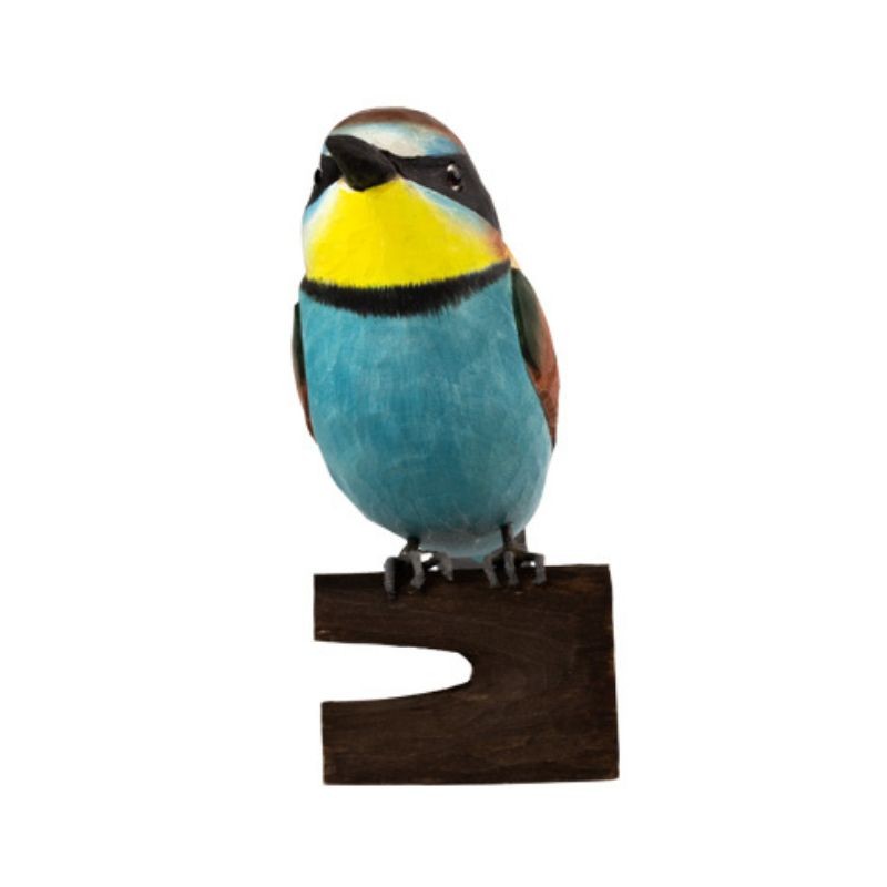 DecoBird Guêpier d'Europe - Statuette en bois