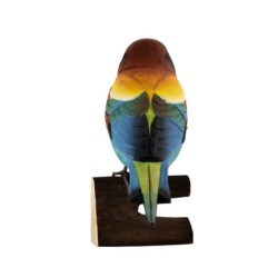 DecoBird Guêpier d'Europe - Statuette en bois