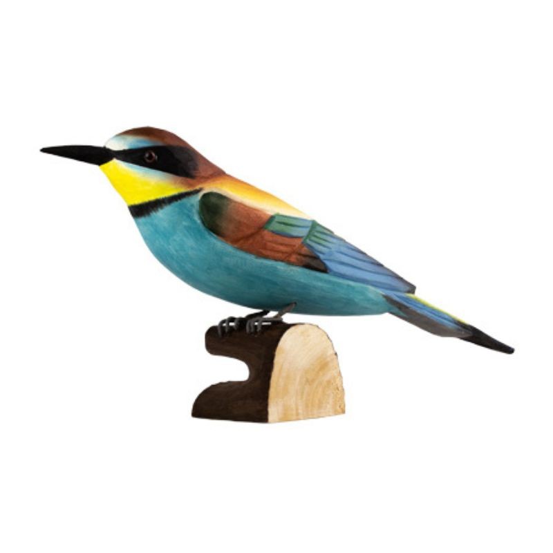 DecoBird Guêpier d'Europe - Statuette en bois