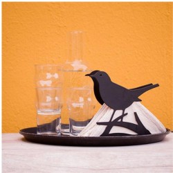 Porte-lettres Merle Noir