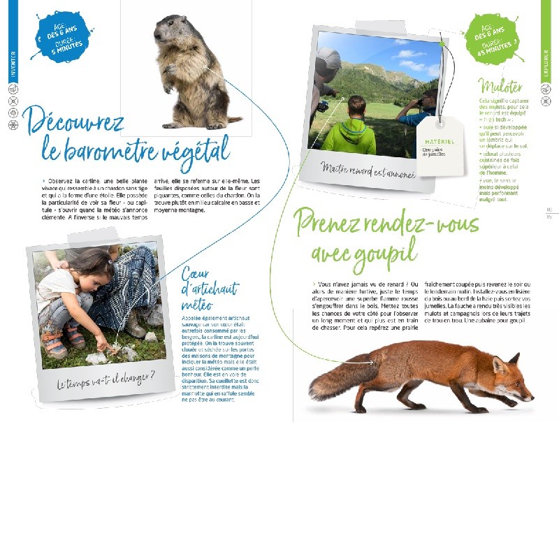 Tous dehors ! à la montagne - Des activités nature en famille Tous dehors ! à la montagne - Des activités nature en famille