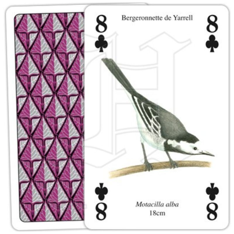 Jeu de cartes - Oiseaux des Jardins Jeu de cartes - Oiseaux des Jardins