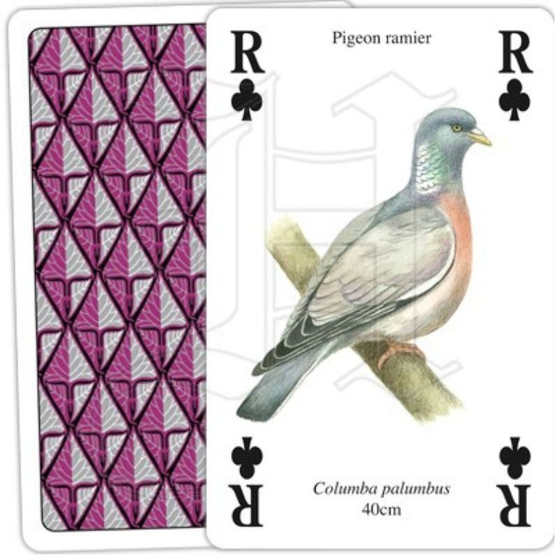 Jeu de cartes - Oiseaux des Jardins Jeu de cartes - Oiseaux des Jardins