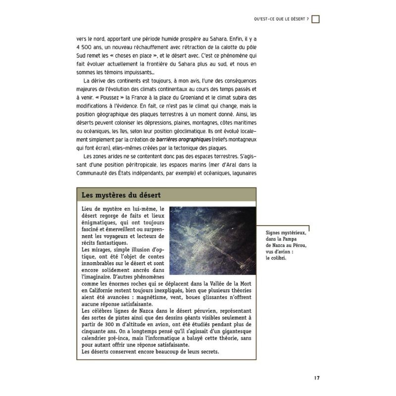 Le désert source de vies - Carnets de sciences Le désert source de vies - Carnets de sciences