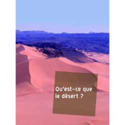 Le désert source de vies - Carnets de sciences Le désert source de vies - Carnets de sciences