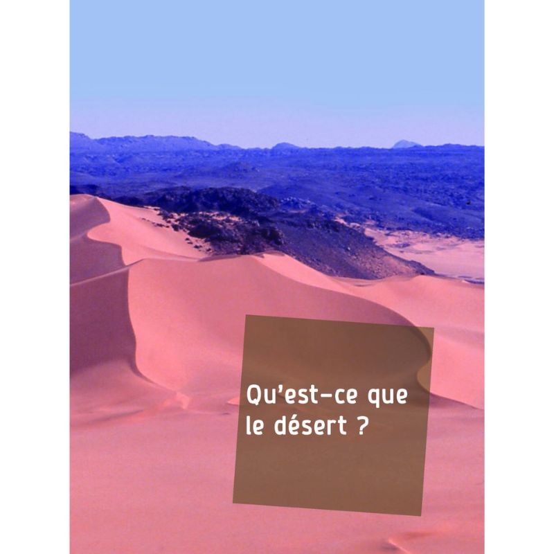 Le désert source de vies - Carnets de sciences Le désert source de vies - Carnets de sciences