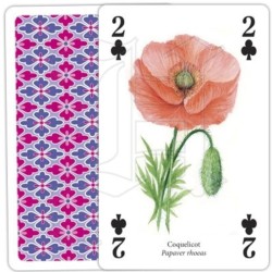 Jeu de cartes - Fleurs du jardin Jeu de cartes - Fleurs du jardin