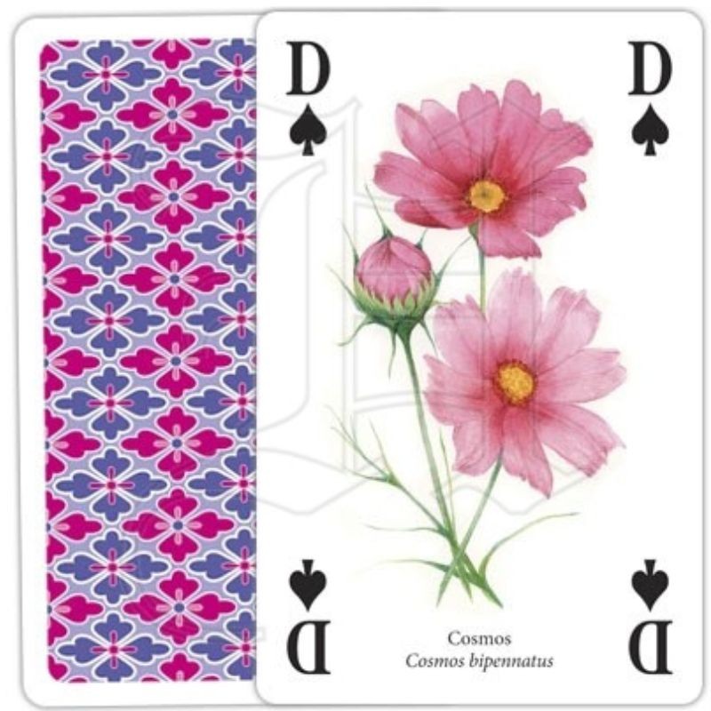 Jeu de cartes - Fleurs du jardin Jeu de cartes - Fleurs du jardin