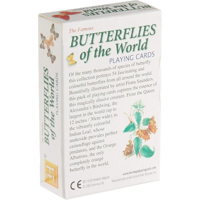 Jeu de cartes - Papillons du Monde Jeu de cartes - Papillons du Monde