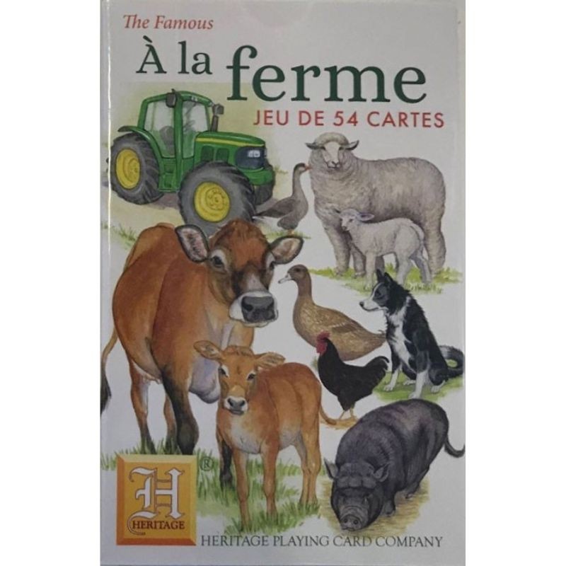 Jeu de cartes - A la ferme