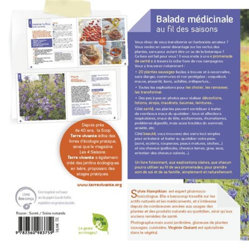 Balade médicinale au fil des saisons - 20 plantes sauvages pour se soigner