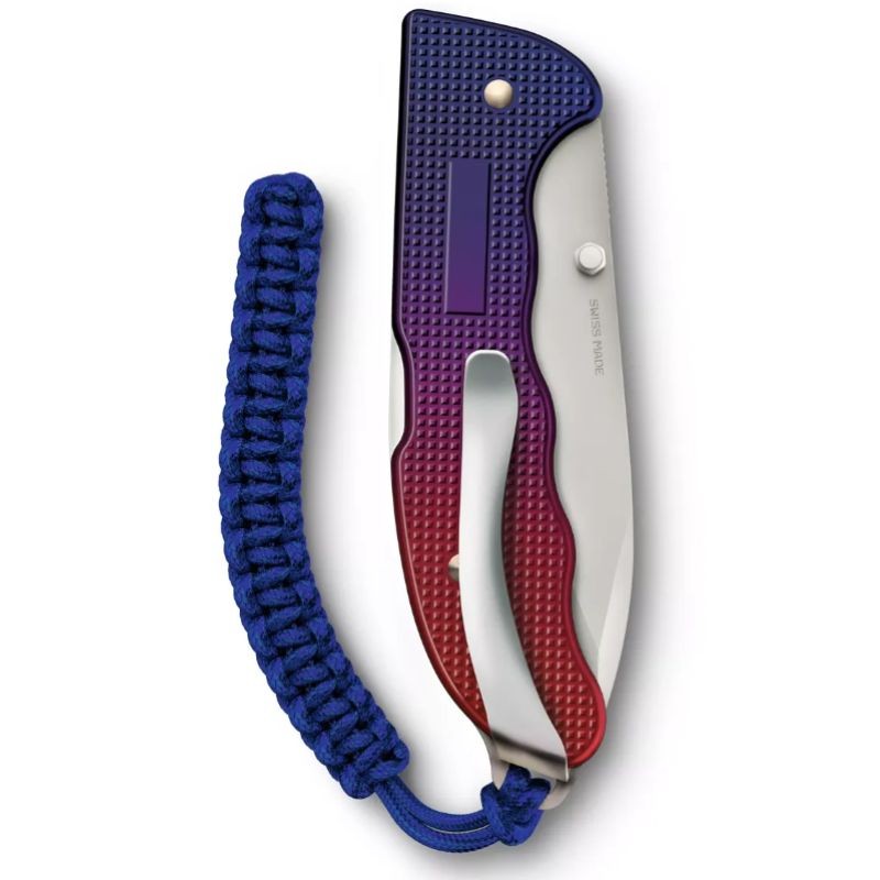 Couteau de poche Victorinox "Evoke Alox" - Rouge ou Bleu/Rouge